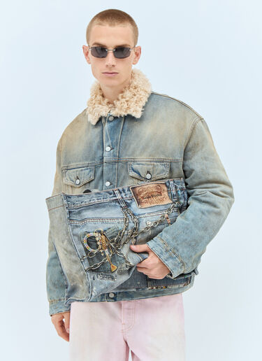 印花托特包 Acne Studios 印花托特包 蓝色 acn0158033