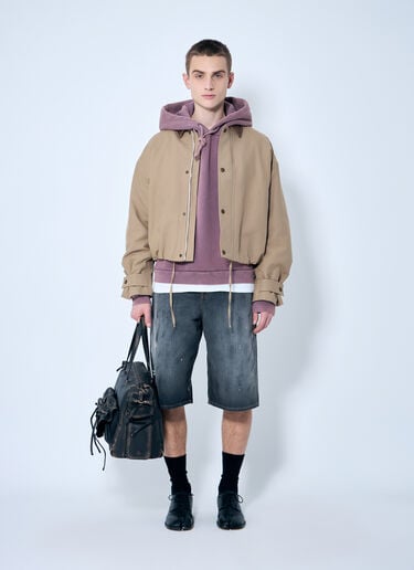 Drawstring Hood Sweatshirt Acne Studios Drawstring Hood Sweatshirt Purple acn0159007