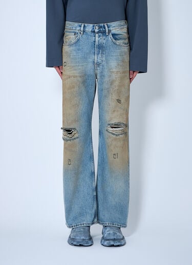 2021M Distressed Jeans Acne Studios 2021M Distressed Jeans Blue acn0159015