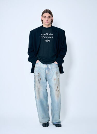 Acne Studios 宽松西装外套 藏蓝色 acn0159021