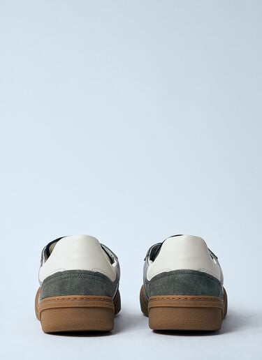 Acne Studios Leather Low-Top Sneakers Grey acn0159026
