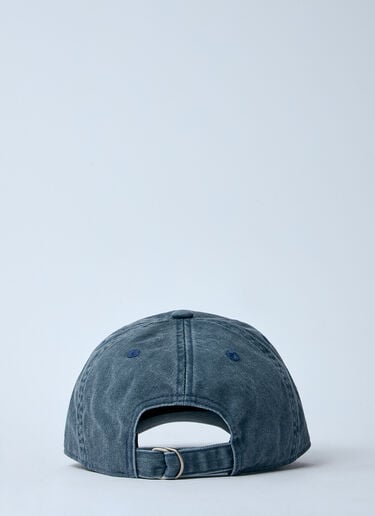 Logo Motif Baseball Cap Acne Studios Logo Motif Baseball Cap Blue acn0159028