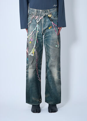Acne Studios 1981M 牛仔裤  蓝色 acn0160012
