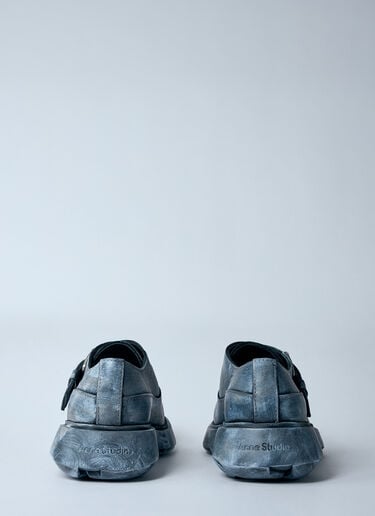 Buckle Leather Shoes Acne Studios Buckle Leather Shoes Black acn0160013