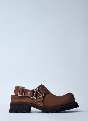 レザートラックシューズ Acne Studios レザートラックシューズ ベージュ acn0160014