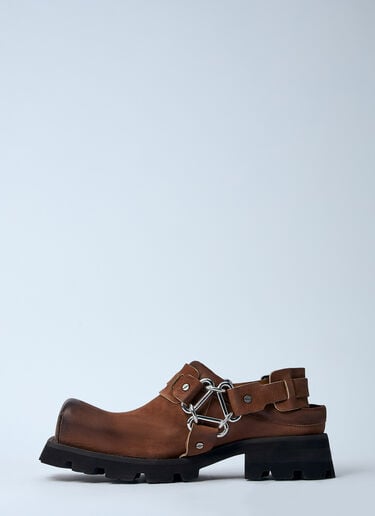 Acne Studios レザートラックシューズ  ベージュ acn0160014