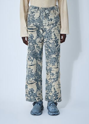 Acne Studios 1981 Distressed Jeans Blue acn0161002