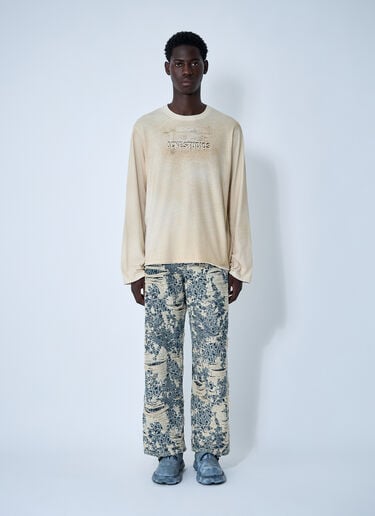 Acne Studios 1981 Distressed Jeans Blue acn0161002