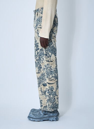 Acne Studios 1981 Distressed Jeans Blue acn0161002