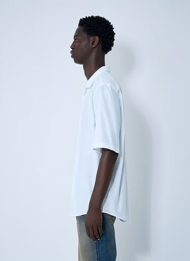 Acne Studios Logo Embroidery Shirt White acn0161007