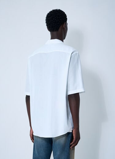 Acne Studios Logo Embroidery Shirt White acn0161007