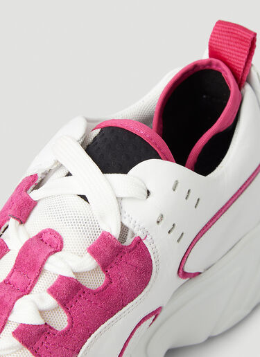Manhattan Technical Leather Sneakers Acne Studios Manhattan Technical Leather Sneakers White acn0236070
