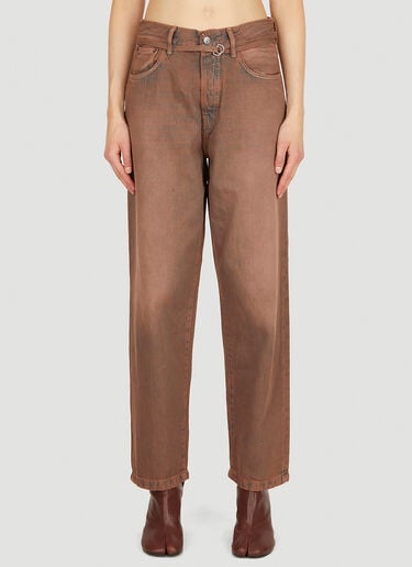 1991 Toj Jeans Acne Studios 1991 Toj Jeans Brown acn0250077