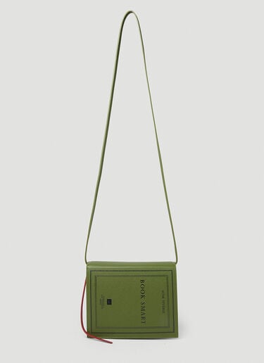 Book Smart Shoulder Bag Acne Studios Book Smart Shoulder Bag Green acn0251009