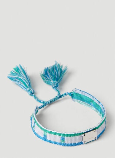 Face Logo Friendship Bracelet Acne Studios Face Logo Friendship Bracelet White acn0251021