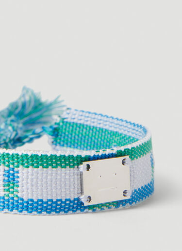 Face Logo Friendship Bracelet Acne Studios Face Logo Friendship Bracelet White acn0251021
