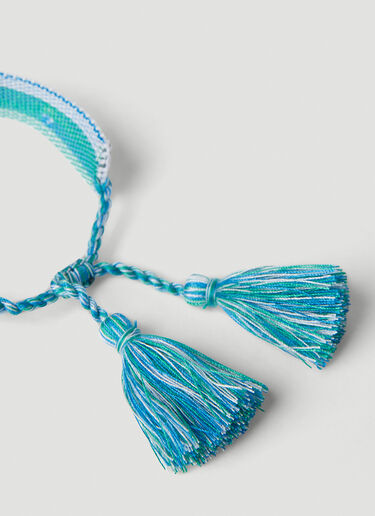 Face Logo Friendship Bracelet Acne Studios Face Logo Friendship Bracelet White acn0251021