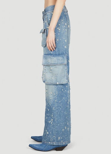데님 카고 진 Acne Studios 데님 카고 진 블루 acn0252052
