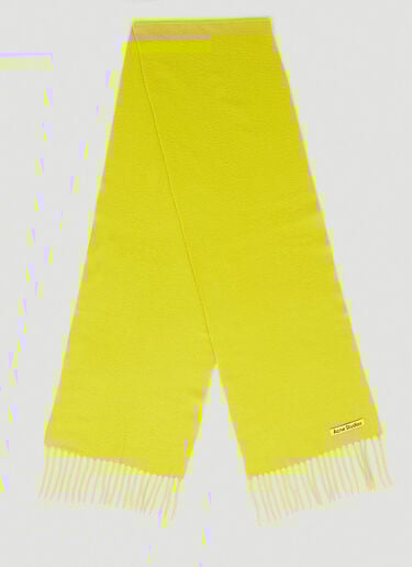 Acne Studios 내로우 스카프 옐로우 acn0253050