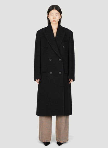 Acne Studios Boucle Coat Black acn0254016