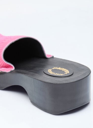 毛绒木屐 Acne Studios 毛绒木屐 粉色 acn0254022