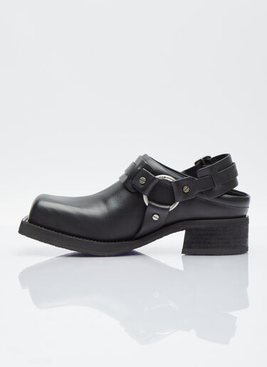 Buckle Leather Shoes Acne Studios Buckle Leather Shoes Black acn0254025