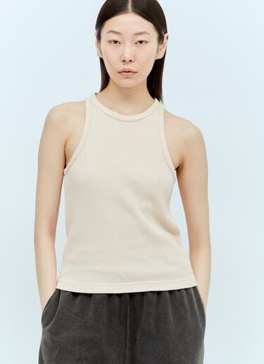 로고 패치 탱크탑 Acne Studios 로고 패치 탱크탑 핑크 acn0255016