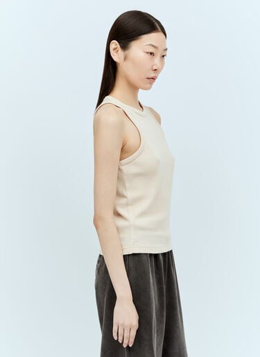 로고 패치 탱크탑 Acne Studios 로고 패치 탱크탑 핑크 acn0255016