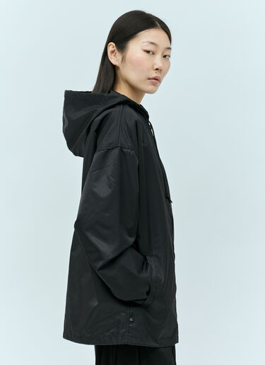Micro Face Patch Rain Jacket Acne Studios Micro Face Patch Rain Jacket Black acn0255041