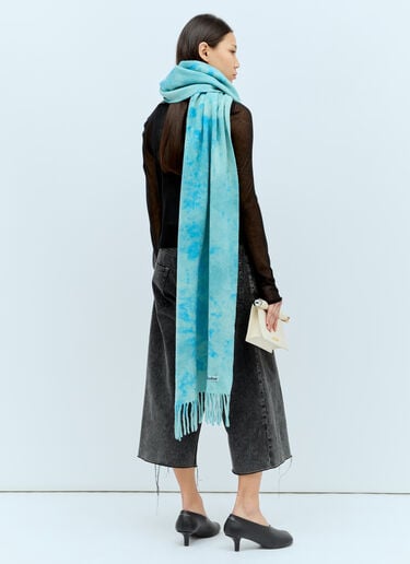 타이다이 울 스카프 Acne Studios 타이다이 울 스카프 블루 acn0256050