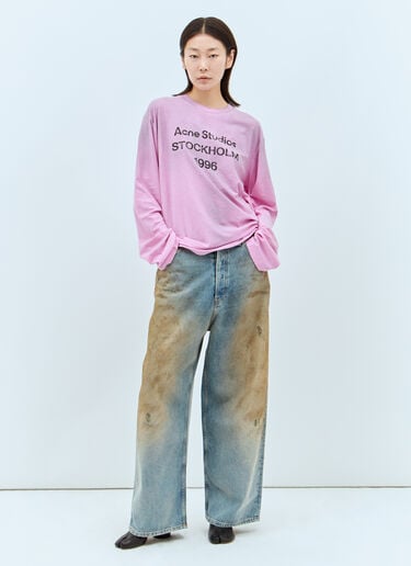 仿旧超宽松牛仔裤 Acne Studios 仿旧超宽松牛仔裤 蓝色 acn0257004
