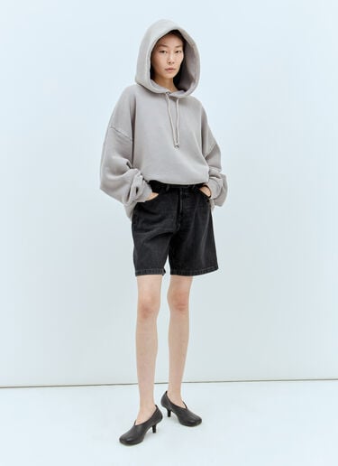Loose-Fit Denim Shorts Acne Studios Loose-Fit Denim Shorts Black acn0257010