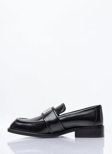 Acne Studios Leather Loafers Black acn0258017