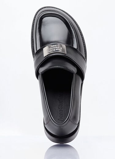 Leather Loafers Acne Studios Leather Loafers Black acn0258017