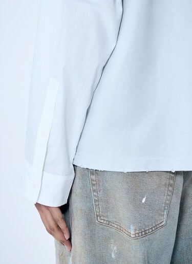 Acne Studios レイヤード プリントTシャツ グレー acn0259006
