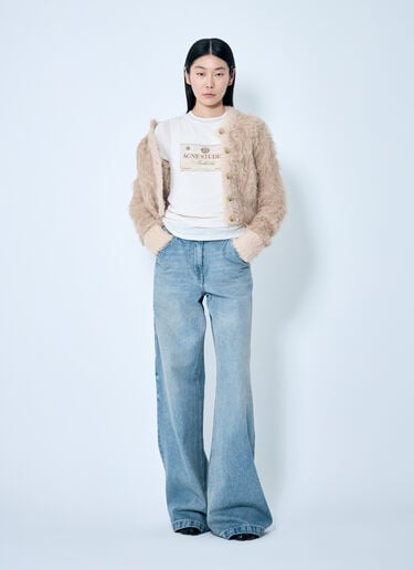 Acne Studios ダブルレイヤー ロングスリーブ Tシャツ ホワイト acn0259007
