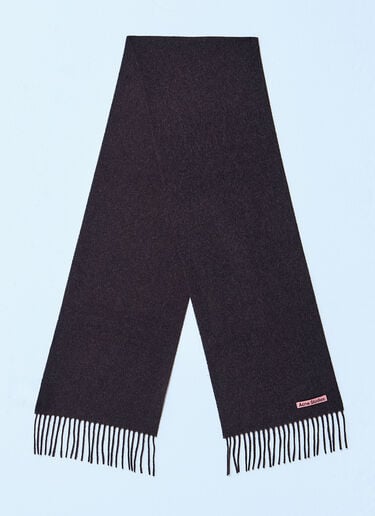 Acne Studios 流苏羊毛围巾 棕色 acn0259022