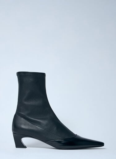 ヒールアンクルブーツ Acne Studios ヒールアンクルブーツ ブラック acn0259031