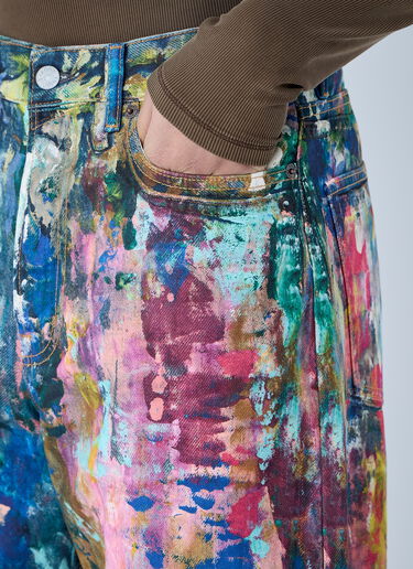 Paint-Splattered Jeans Acne Studios Paint-Splattered Jeans Blue acn0260002