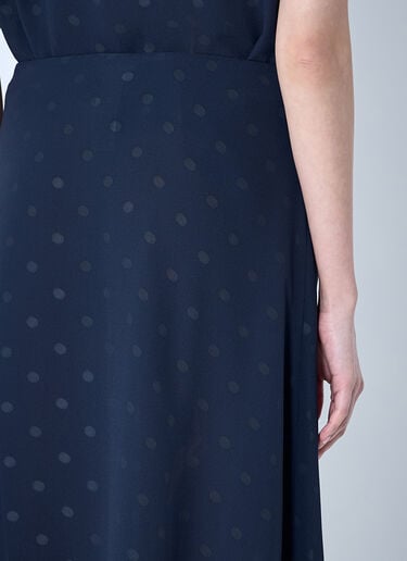 网眼叠层中长半裙 Acne Studios 网眼叠层中长半裙 藏蓝色 acn0260010