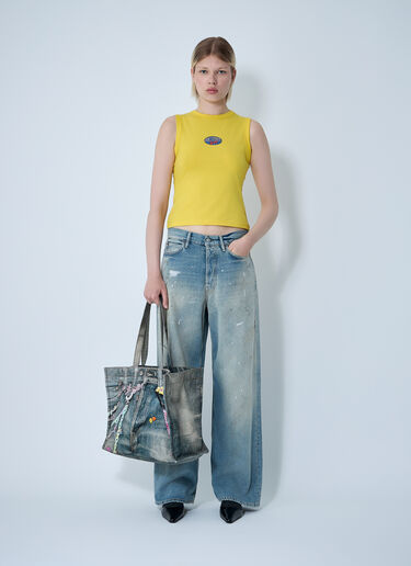 ロゴモチーフタンクトップ Acne Studios ロゴモチーフタンクトップ イエロー acn0261003