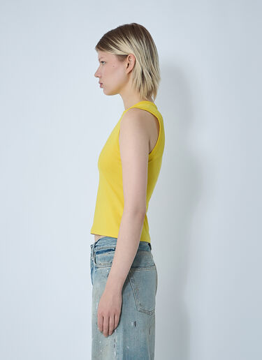 ロゴモチーフタンクトップ Acne Studios ロゴモチーフタンクトップ イエロー acn0261003