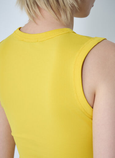 ロゴモチーフタンクトップ Acne Studios ロゴモチーフタンクトップ イエロー acn0261003