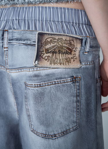 Acne Studios Printed Pants Grey acn0261004
