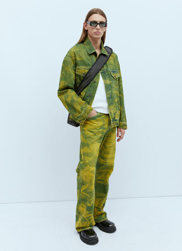 Jello Denim Jacket Acne Studios Jello Denim Jacket Yellow acn0353001