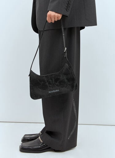 プラットミニショルダーバッグ Acne Studios プラットミニショルダーバッグ ブラック acn0357005
