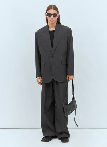 プラットミニショルダーバッグ Acne Studios プラットミニショルダーバッグ ブラック acn0357005