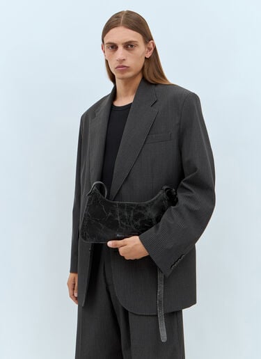 プラットミニショルダーバッグ Acne Studios プラットミニショルダーバッグ ブラック acn0357005