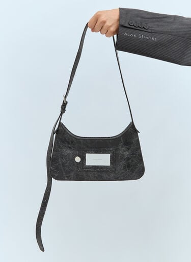 プラットミニショルダーバッグ Acne Studios プラットミニショルダーバッグ ブラック acn0357005