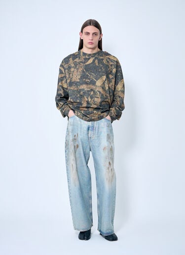 Acne Studios 2023 슈퍼 배기 핏 진 블루 acn0359003